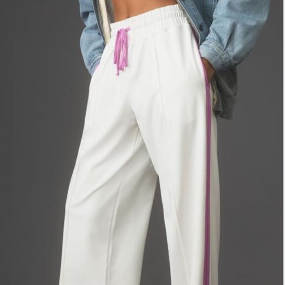 ANTHROPOLOGIE Daily Practice by Anthropologie Side-Stripe Track Pants Size L NWT - Picture 3 of 3